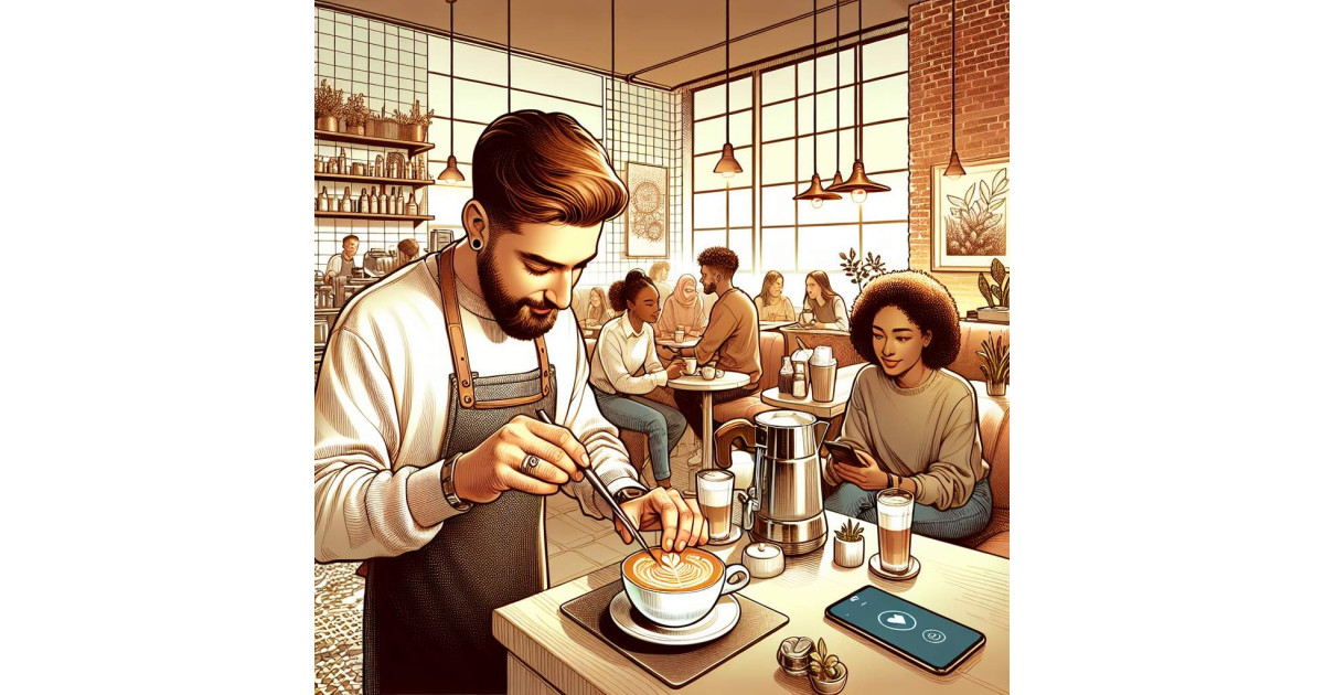 Smart Cafés Embrace Personalized Latte Art to Boost Social Media Buzz