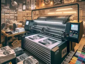 Магазины pop-up привлекают толпы с живой настройкой одежды DTG