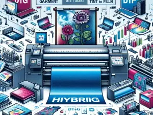ハイブリッドDTG + DTFプリンター、12億ドル市場に急増 — A3が決定打なのか？