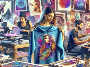 Come gli artisti monetizzano il loro lavoro stampando su felpe e T-Shirt
