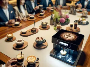 Reimagining coffee presentation with coffee printer for premium hospitality and events