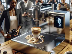 How coffee printer enhances customer experience with edible ink designs