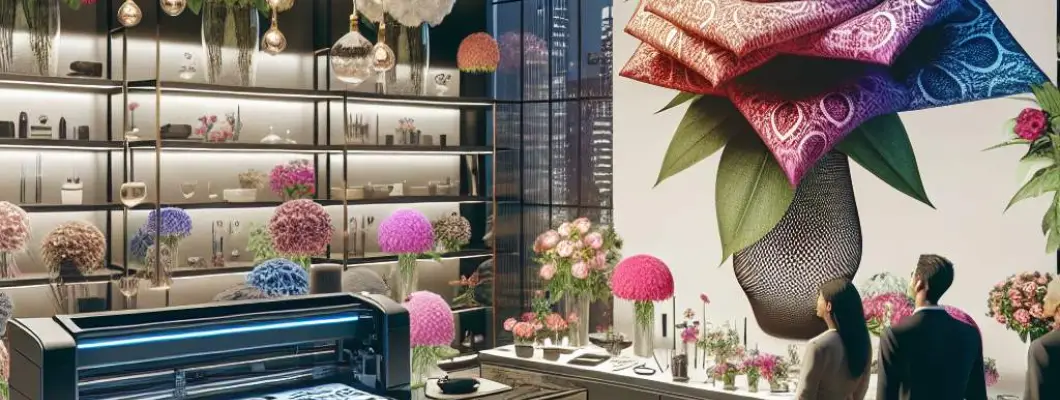 Come la stampante per fiori migliora il branding per fioristi di lusso e negozi di regali