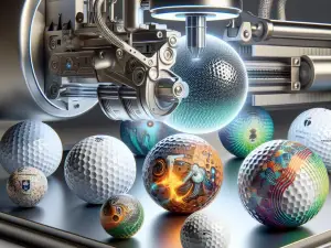 Limited-edition tournament souvenirs made possible by golfball printer flexibility and fast turnaround