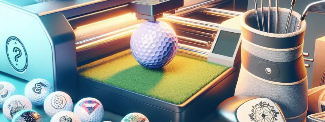 Les vendeurs en ligne explorent les marchés de niche avec des accessoires de golf personnalisés grâce à une imprimante à balles de golf