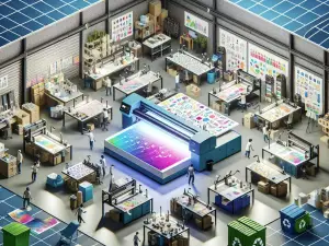 Energieeffiziente Fertigungstrends: LED-UV-Drucker als intelligenteres Werkzeug für moderne Druckereien