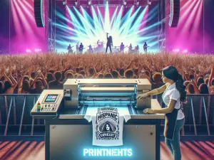 Concert-Merch-Kultur entwickelt sich rasant weiter, wenn T-Shirt-Drucker Live- und personalisierte Fan-Erlebnisse ermöglichen