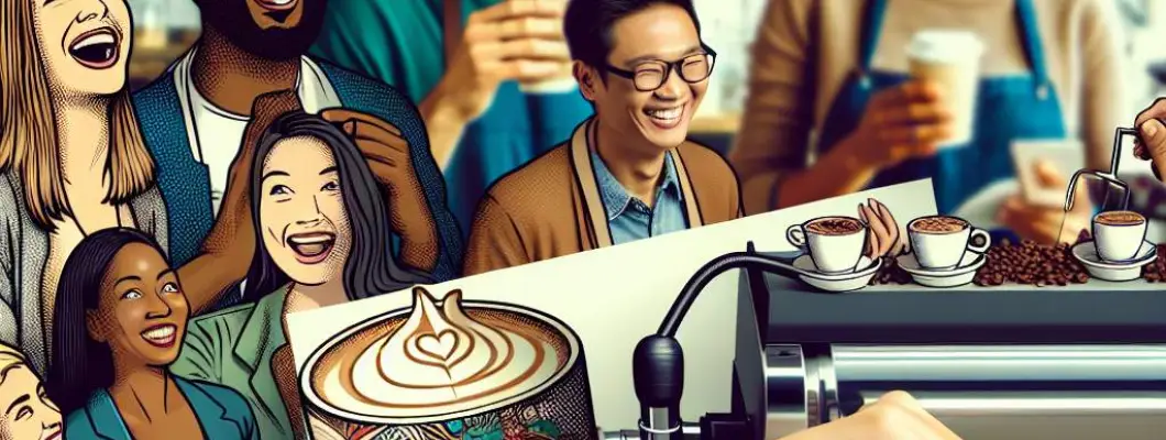 Pop-up-Cafés und Events, die virale Momente mit dem Kaffee-Printer auf Abruf für individuelle Anpassungen schaffen.