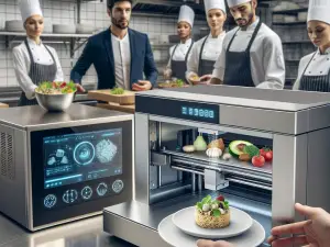 Food safety regulations and innovation meeting as edible food printer gains attention in commercial kitchens
