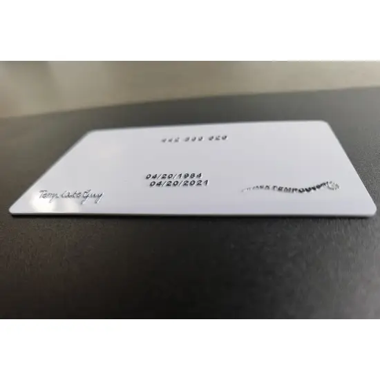 Impresora de tarjetas de crédito y tarjetas de visita