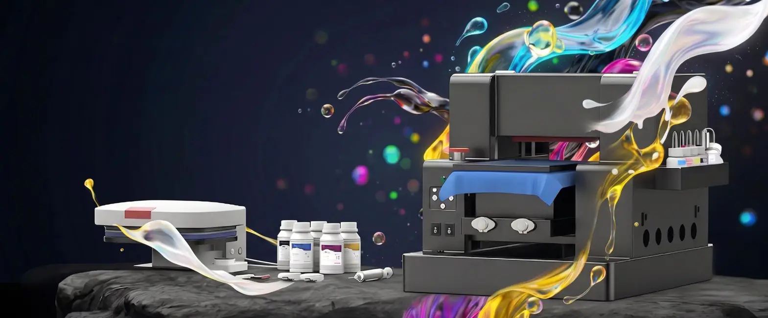 Factory direct A3 DTG printer for custom t-shirt printing, garment decoration, and small apparel businesses
