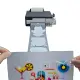 Compact A4 Roll DTF Printer for vibrant, durable printing on T-shirts and other textiles