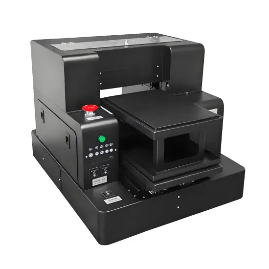 A4 flatbed direct to garment t-shirt printer machine for small business custom apparel printing