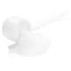 Industrial-grade Hot Melt Adhesive DTF Powder applied on various fabric types including swimsuit and cotton materials.