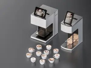 Presents High-technology Coffee Printers To Print Custom Images On Various Beverage To Attract Clients Interesting