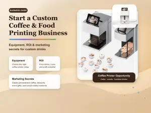 Start a Custom Coffee & Food Printing Business: Equipment, ROI & Marketing Secrets