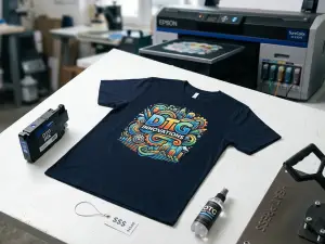 ما هي تكاليف الإنتاج الكلية لطباعة قميص T-Shirt مخصص داكن؟
