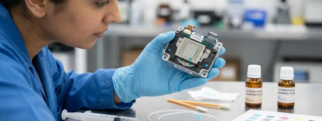 How Do I Clean a Severely Clogged UV Printhead? | Industrial Recovery SOP