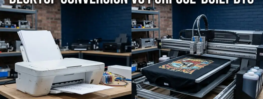 Is a DTG Printer Just a Modified Desktop Paper Printer?