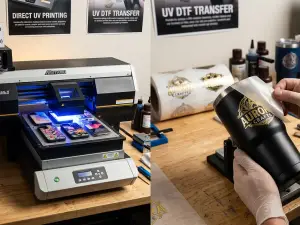 UV DTF vs. Direct Flatbed UV Printing: Which Technology is Best for Your Customization Business?