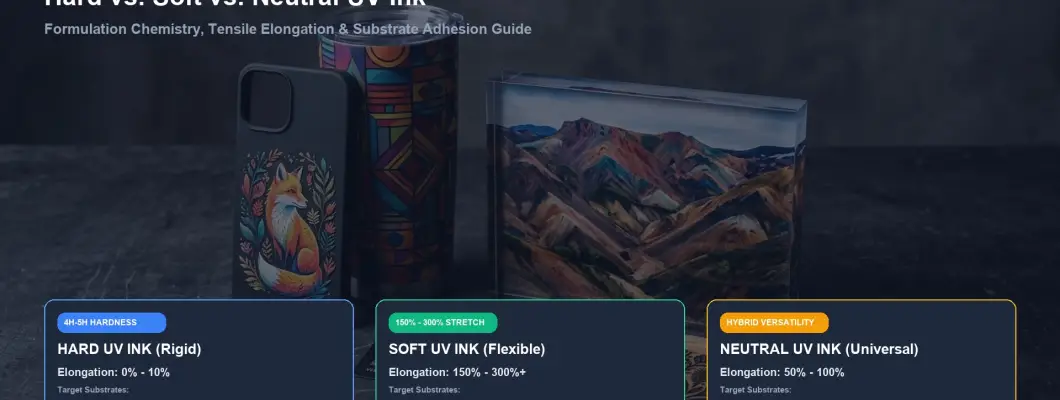 Hard vs Soft vs Neutral UV Ink: Key Differences & Selection Guide | GNFEI