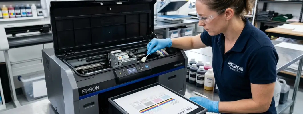 What Is the Mandatory Daily Maintenance Routine for a DTG Printer? | GNFEI