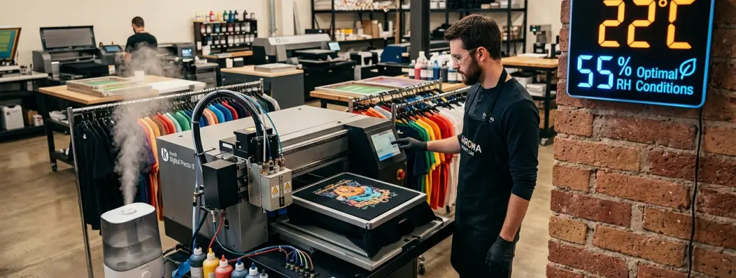 What Room Humidity and Temperature Does a DTG Printer Require? | GNFEI