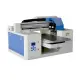 Industrieller Zweikopf-UV-Drucker zum Bedrucken von zylindrischen Flaschen und flachen Substraten
