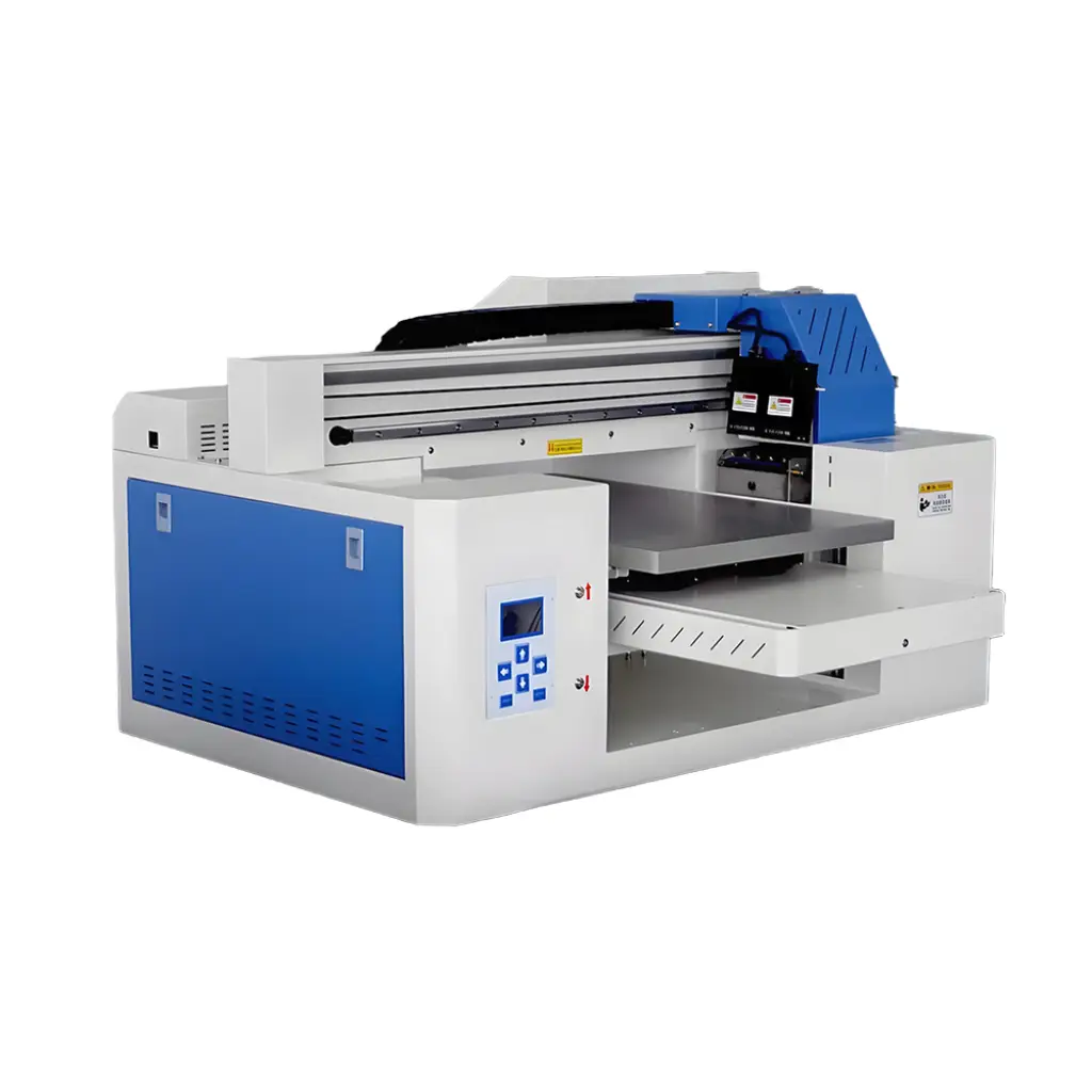 GNFEI Industrial Dual Head 4060 UV printer — high-volume card printing machine