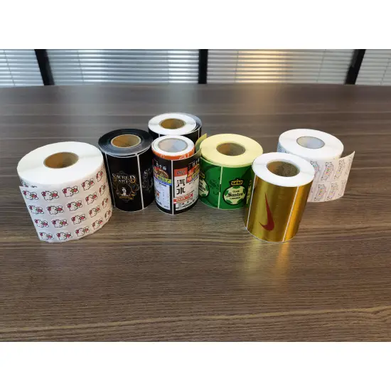 GNFEI F60VF A3 UV varnish DTF printer machine printing crystal label stickers with glossy varnish — factory direct label printer