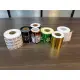 GNFEI F60VF A3 UV varnish DTF printer machine printing crystal label stickers with glossy varnish — factory direct label printer