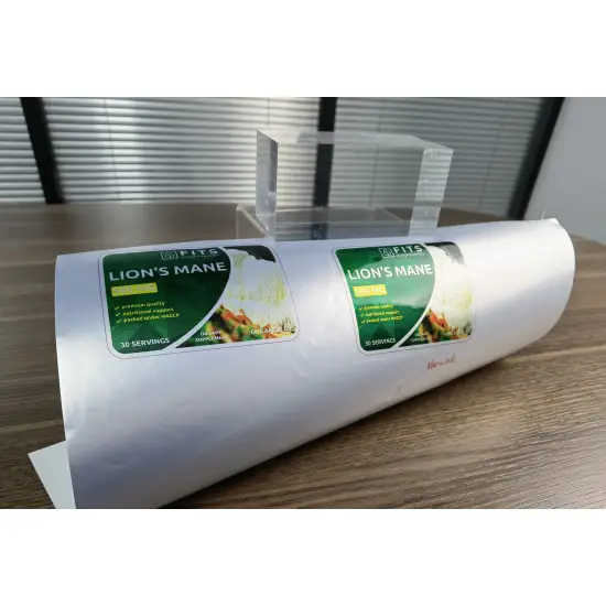 GNFEI F60VF A3 UV varnish DTF printer machine printing crystal label stickers with glossy varnish — factory direct label printer