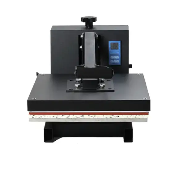 38×38 cm heat press machine printing on t-shirt