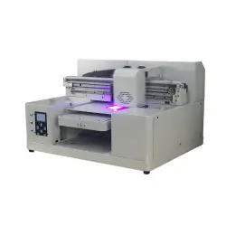  A2 Size UV Printer Embossed Glossy Printing