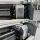 Industrial A3 UV flatbed printer with Epson i3200 printhead printing custom design on acrylic sheets