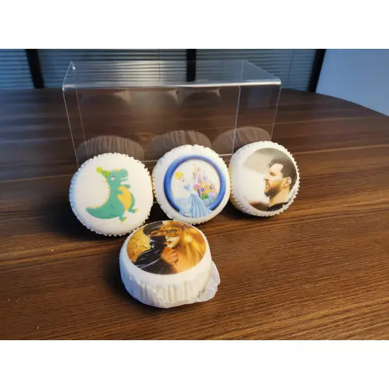 A3 edible food printer printing high-resolution images on cakes and cookies using food-safe ink.