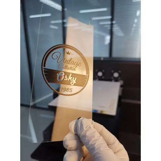 A2 Size UV printer with embossed glossy printing capability on various materials like acrylic, wood, and metal.
