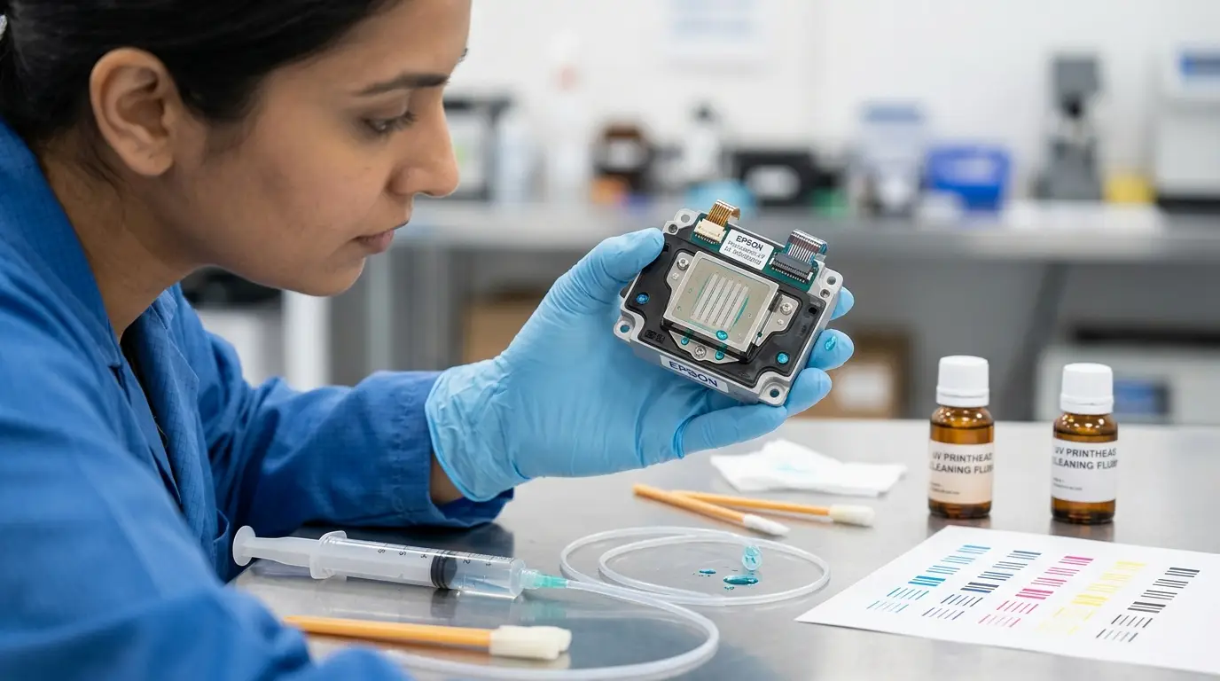 How Do You Recover a Severely Clogged DTG Printhead Without Breaking It? | GNFEI