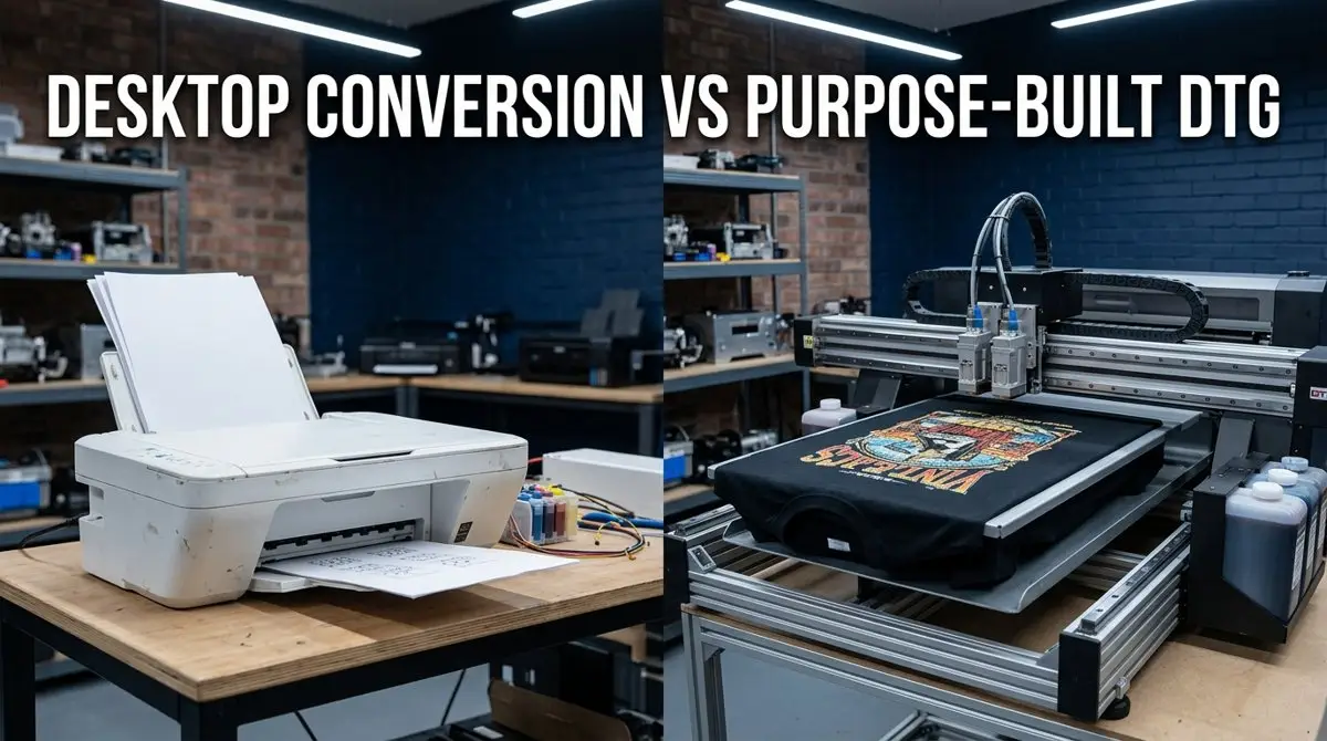 Is a DTG Printer Just a Modified Desktop Paper Printer?
