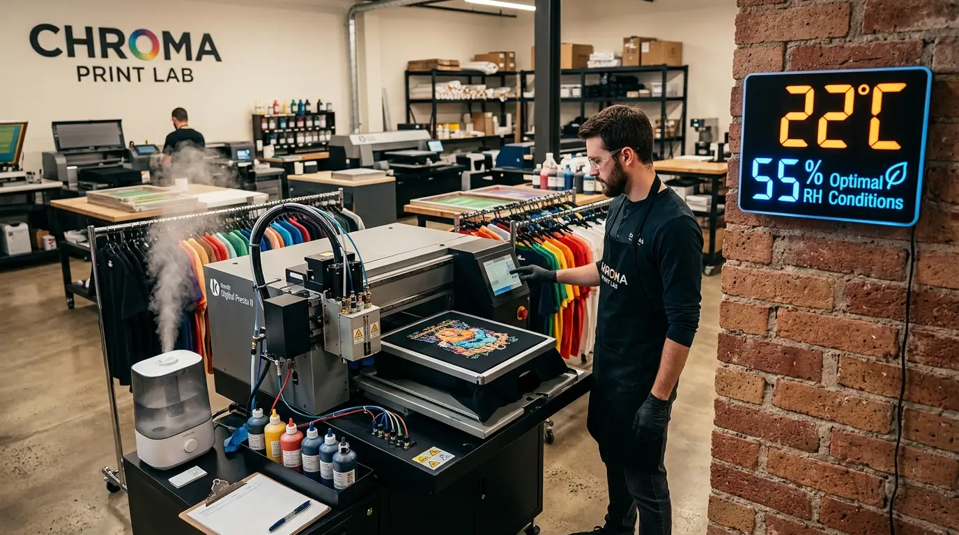 What Room Humidity and Temperature Does a DTG Printer Require? | GNFEI