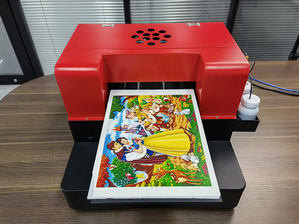 Continuous ink supply system for high-volume edible printing