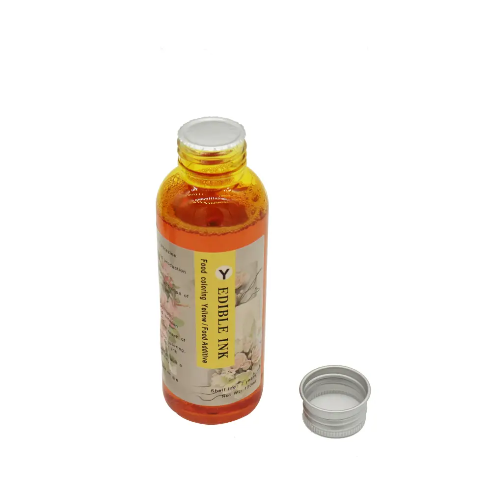 Clog-free edible ink compatible with various inkjet food printing systems