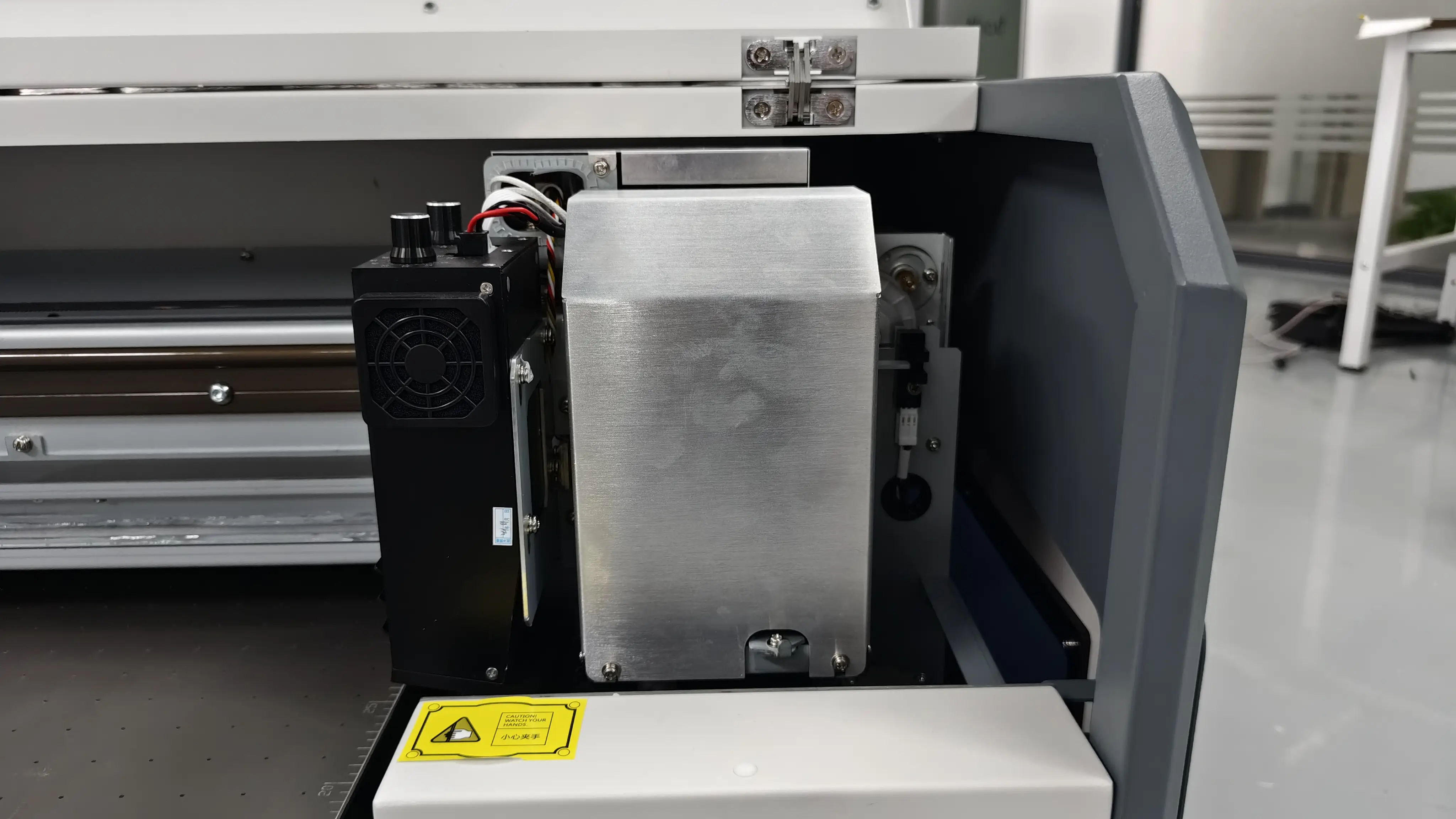 FI32V A3 UV flatbed printer industrial structure details 1