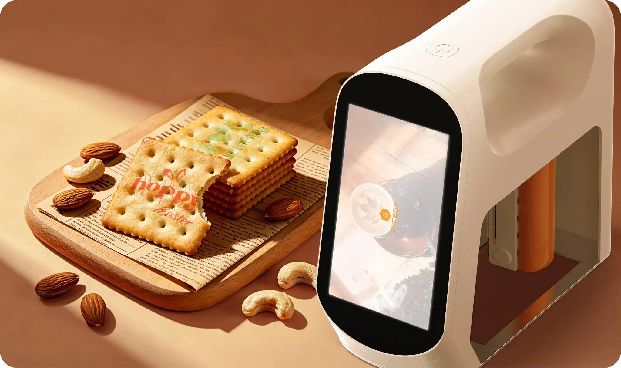 Galletas y bizcochos personalizados con logotipos en tinta comestible