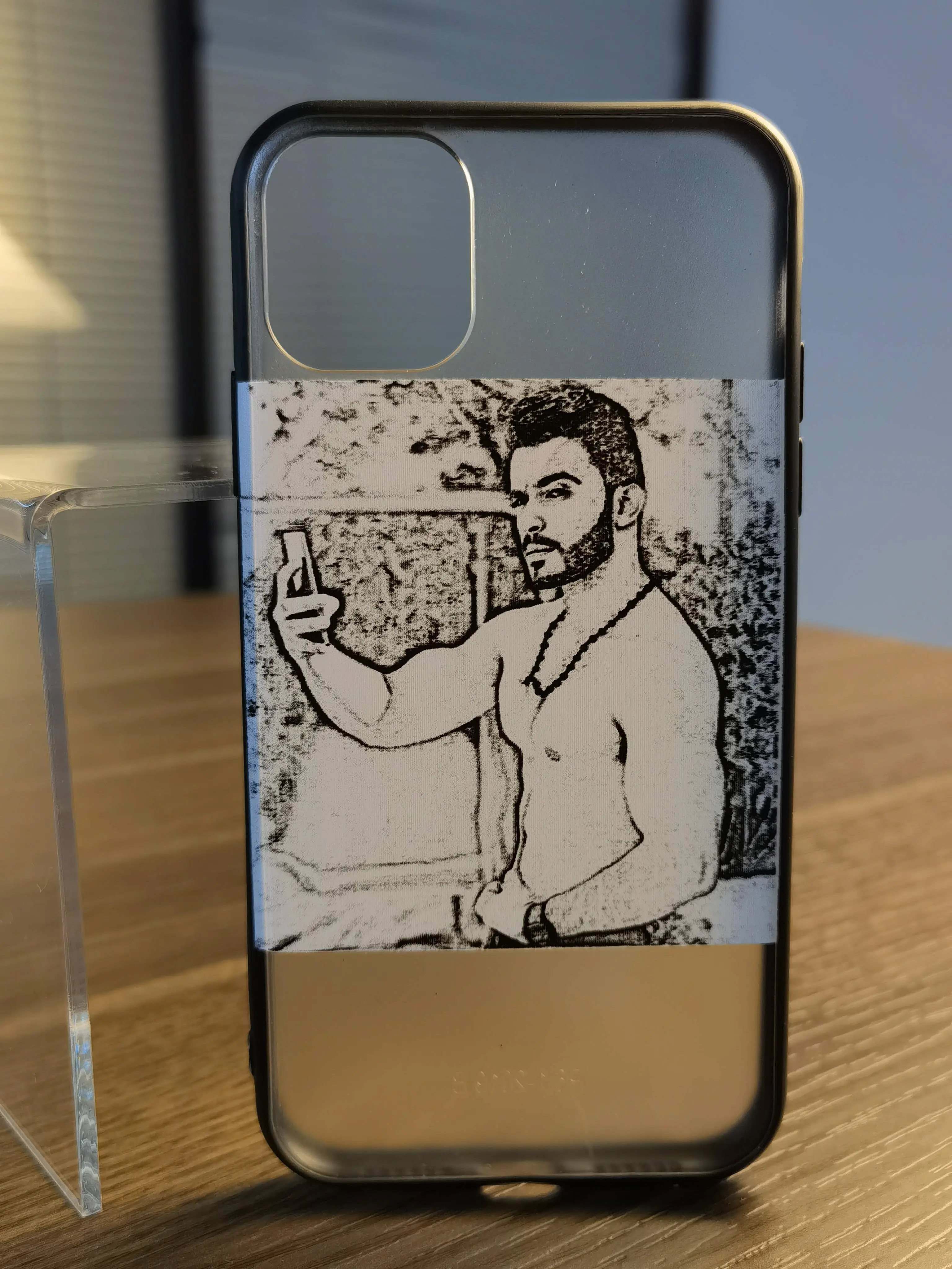 High-precision UV printing on crystal acrylic with vibrant colors