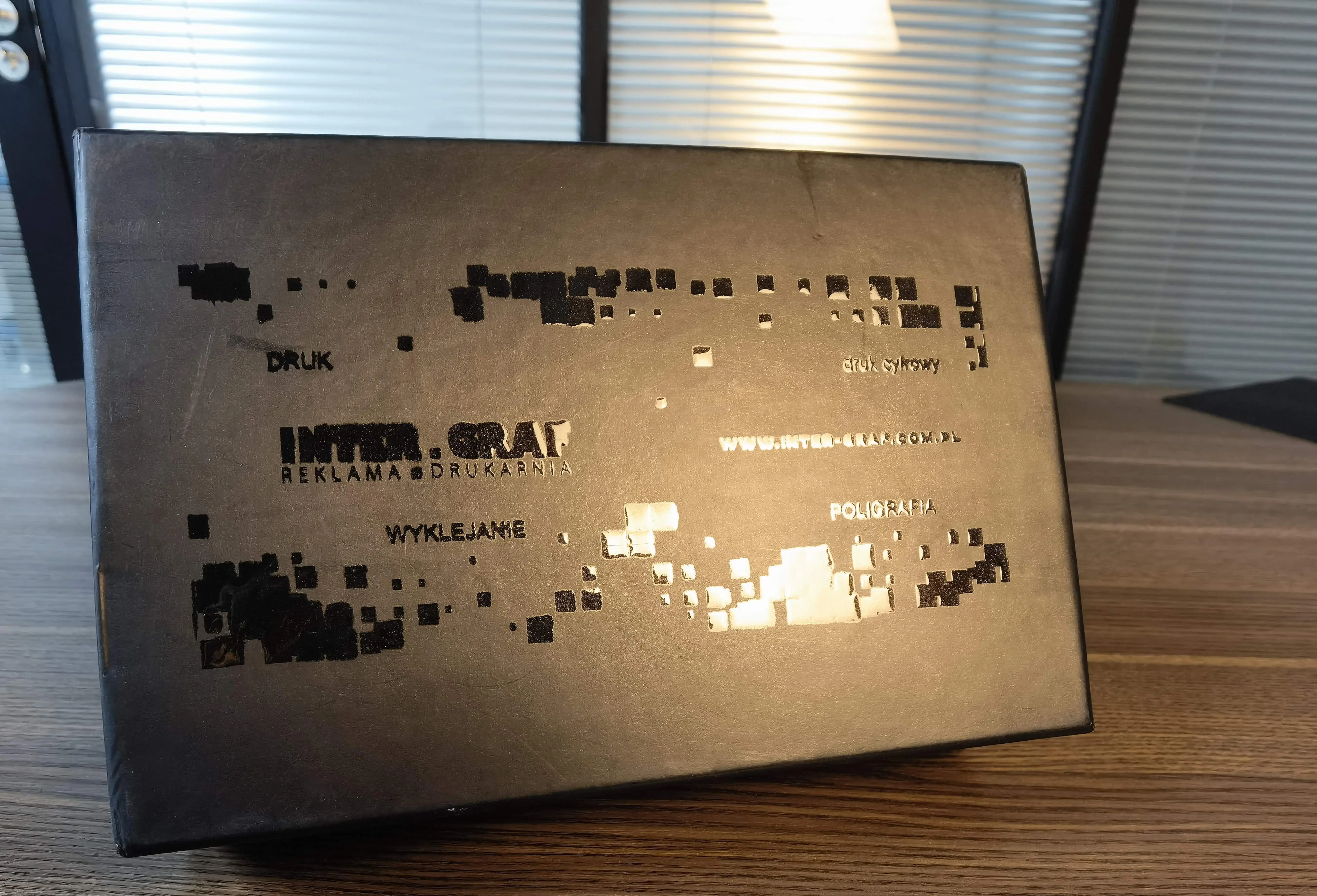 UV printed custom item — GNFEI printing service sample