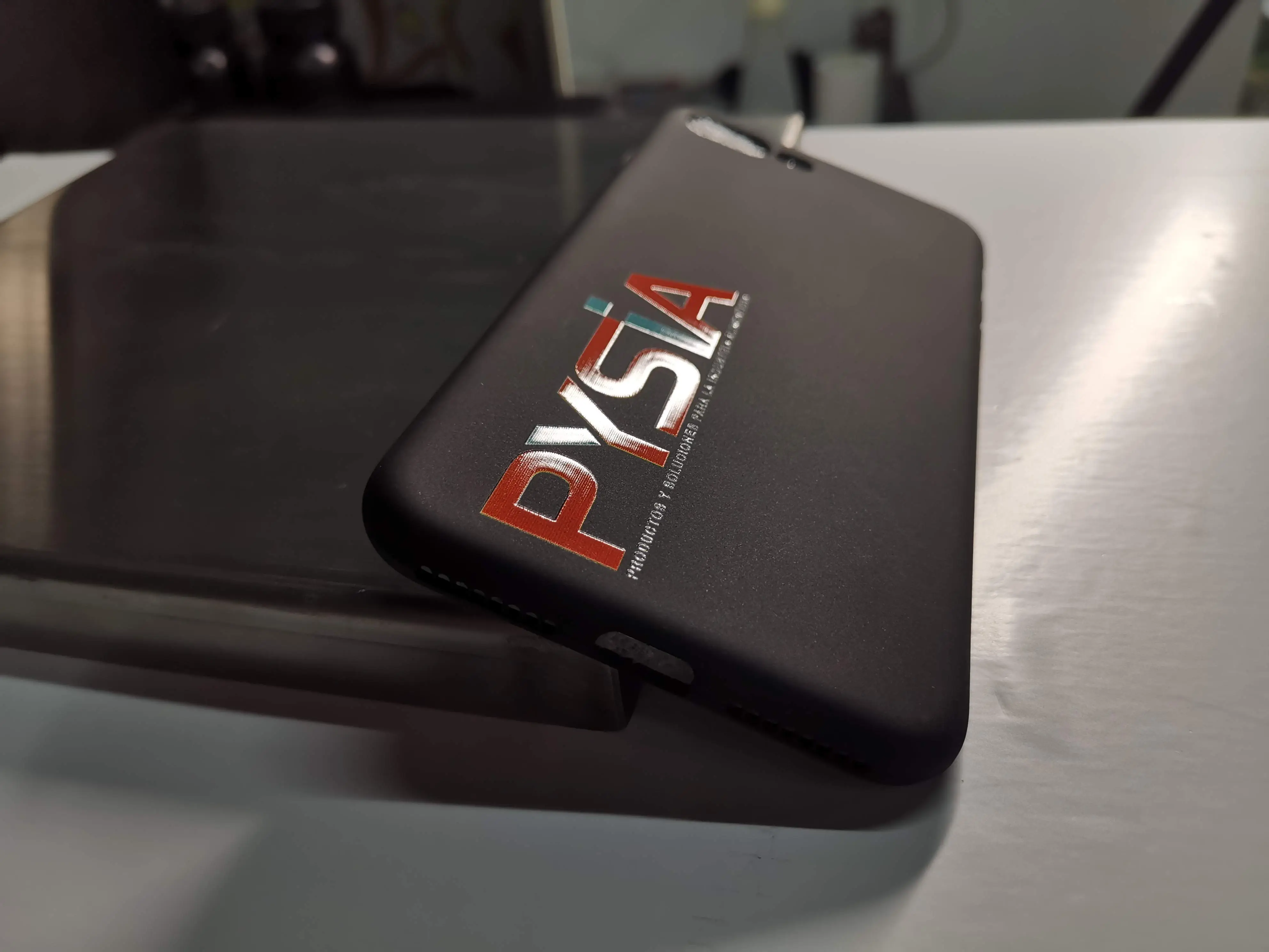 Custom printed TPU phone case with vibrant colors