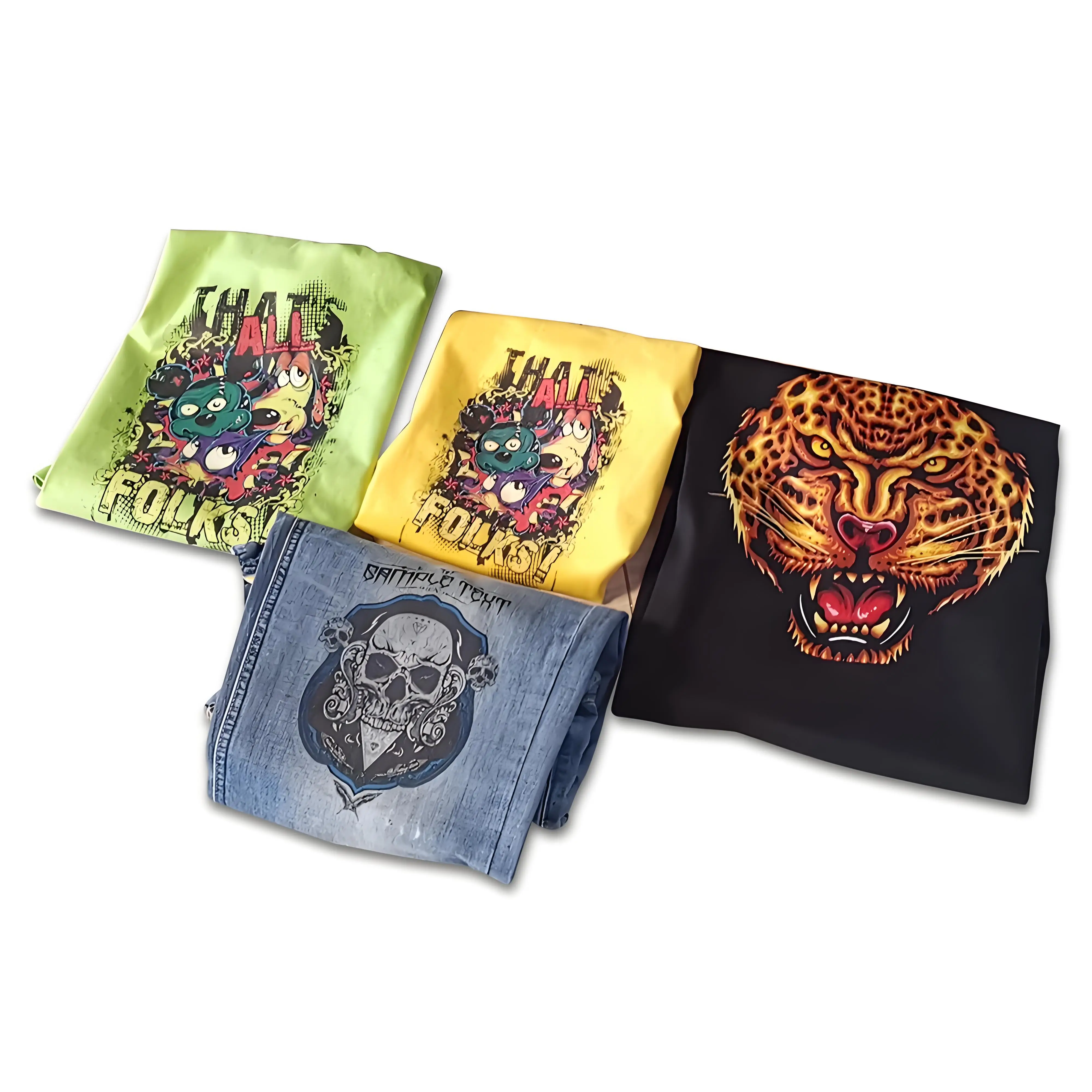 Impresora DTG A3 para pequeñas empresas imprimiendo camisetas y sudaderas personalizadas